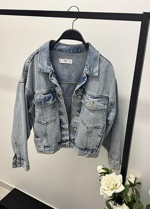 Джинсова куртка mango