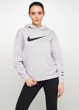 Женская кофта nike w nsw swsh hoodie ft[m]