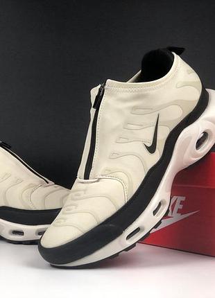 Р.41-45 кроссовки nike tn air max plus белые термо ks 12606