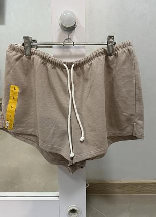 Primark | жіночі шорти для дому чи пляжу беж розмір л