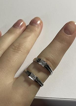 Каблучка з каменем 925 проба срібло