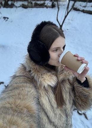 Шуба зі штучного хутра