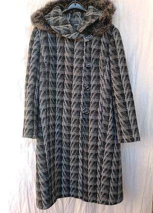 Зимнее пальто, р.54-56