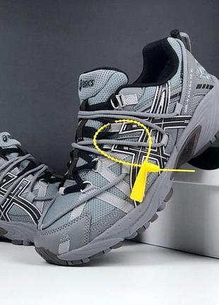 Asics gel-kahana tr v2 серые термо