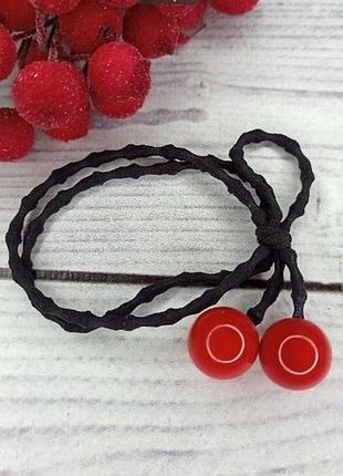 Резинка с вишенками