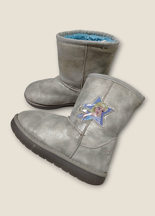 Угги детские на девочку размер 28 
зима ледяное сердце