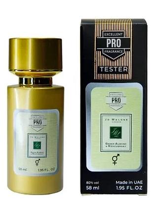 Jo malone green almond & redcurrant тектер pro унисекс 58 мл