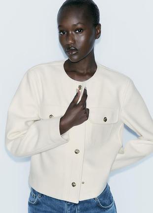 Куртка курточка жакет zara жіночий s