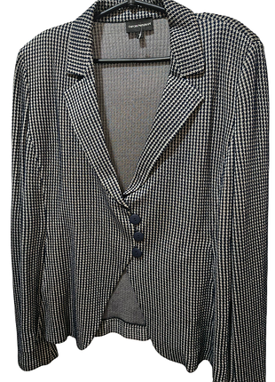 Жіночий піджак блейзер emporio armani з принтом «гусяча лапка». оригінал вінтаж