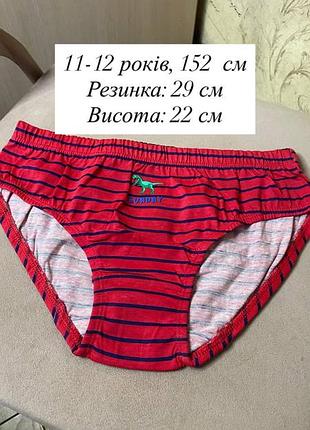 Трусики  для хлопчика 11-12 років