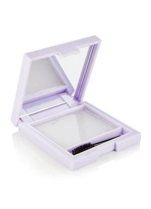 Мыло для моделирования бровей с зеркалом с щеточкой glambee профессиональная косметика eyebrow soap гель для укладки бровей брови прозрачный