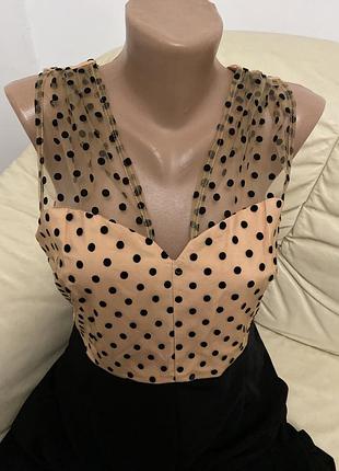 Продам шикарний комбез з широкими штанами з кишенями