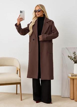 Женское пальто на подкладке