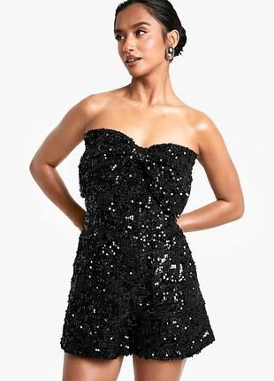 Ромпер в паєтки від boohoo