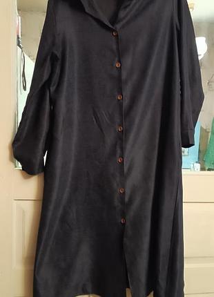 Платье -рубашка без дефектов