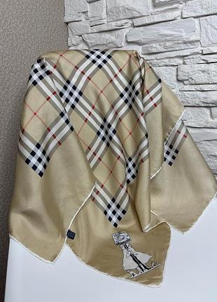 Оригінальна вінтажна хустка burberrys nova chek classic