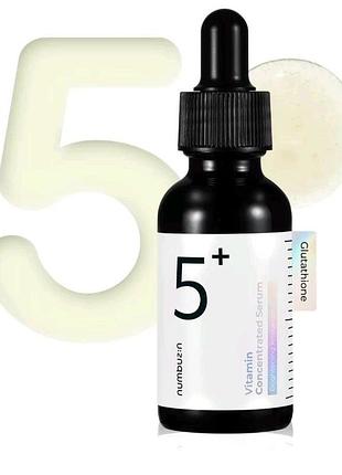 Сироватка numbuzin no.5 vitamin concentrated serum концентрована вітамінна, 30 мл