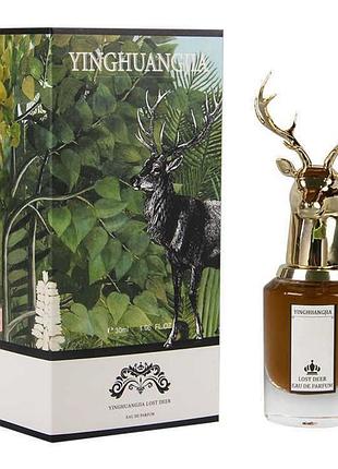 Чоловіча парфумована вода yinghuangjia lost deep (версія penhaligon's portraits the tragedy of lord george ea /олень/ 30 ml