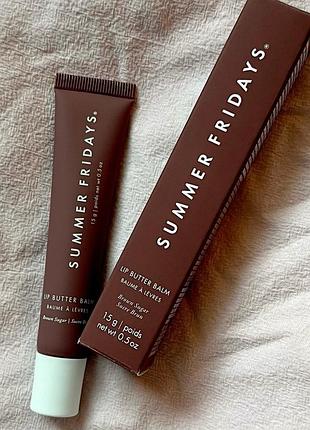 Бальзам для губ summer fridas lip butter bulm brown suger , 15 g