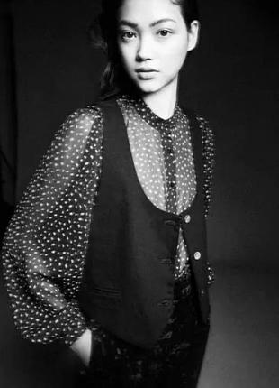Шифонова блуза zara s