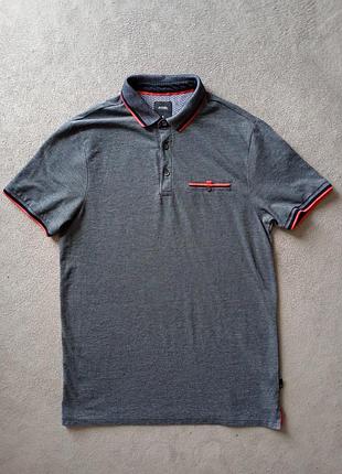 Брендовая футболка поло burton menswear london.
