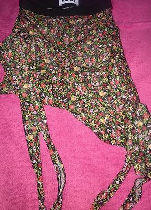 Лосины со штрипками тренд сетка