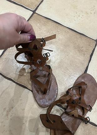 Босоніжки  шкіра