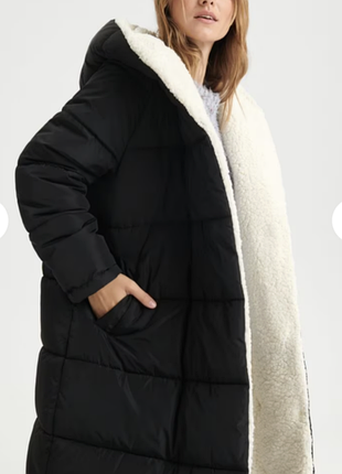 Зимняя женская куртка пуховик зимнее пальто sinsay батал