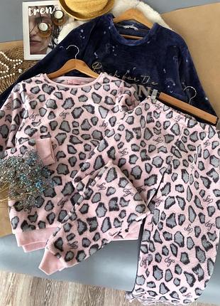 Чарівна тепла піжама в принт