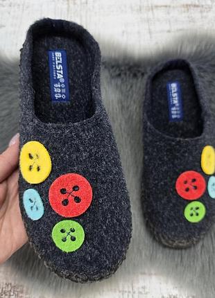 Тапочки женские фетровые для ламината белста темно-серые 4402