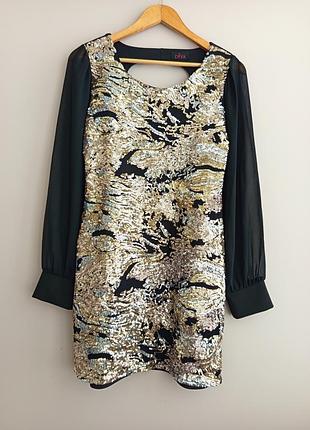 Вечернее платье с маечками