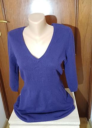 Фиолетовая кофта из беби кашемира