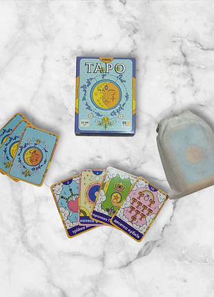 Гадательные карты таро strateg разноцветные 78шт