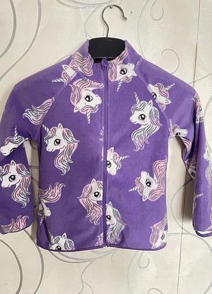 Флиска флисовая кофта h&amp;m p.110-116