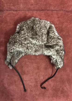 Шапка-ушанка детская 6-9мис.