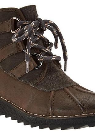 Шкіряні ботинки черевики clark’s
