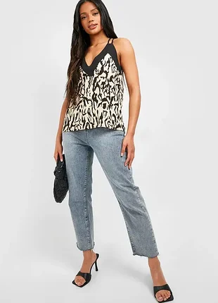 Майка топ на бретелях