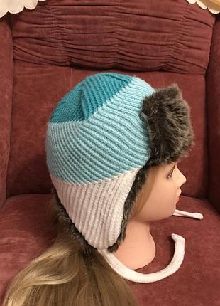 Шапка-вушанка спорт.