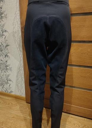 Штани жіночі бриджі для верхової їзди, кінного спорту townend з софтшелу,32(l),демісезон