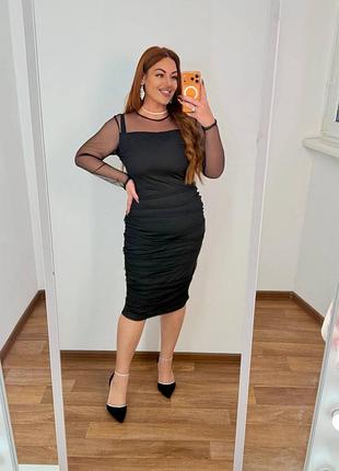 Платье миди