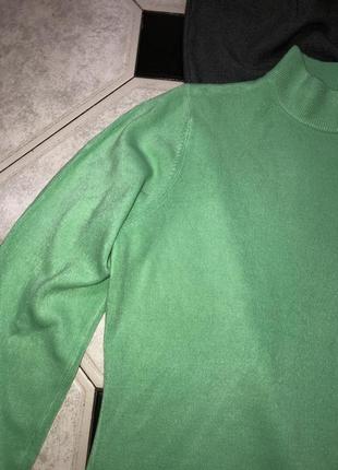 Нежный модный свитер салатового цвета ☘️3 фото