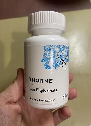 Bisglycinate iron thorne