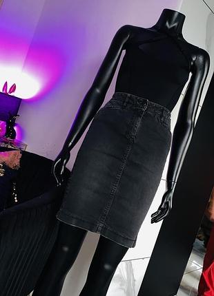 Стильная джинсовая юбка luisa cerano (germany)