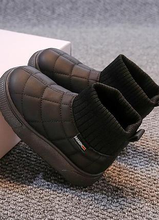 Ботинки детские деми Caramel, черный