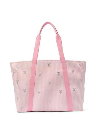 Сумка пляжная в полоску victoria ́s secret
