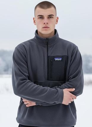 Флисовый анорак patagonia