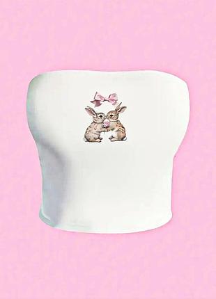 Топ без бретелей