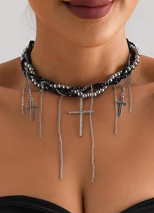 Чокер намисто цепочка ожерелье намисто ланцюжок