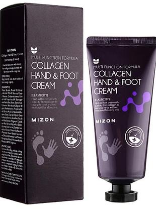 Mizon collagen hand & foot cream 100 мл крем із колагеном для рук і ніг