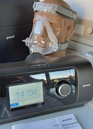 Автоматичний сіпап апарат yuwell yh-480, cpap, bipap, біпап, швл, ивл